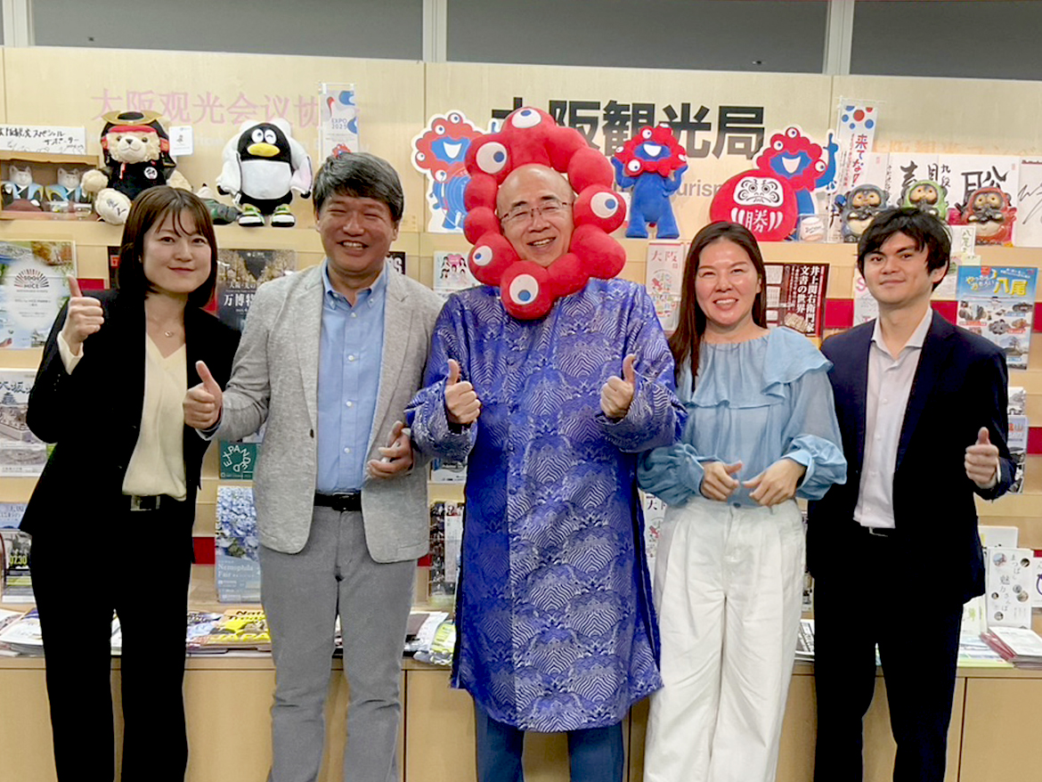 大阪観光局を訪問しました。